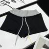 ¡Verano mano una pieza! Pantalones Cortos Hot de Bloques de Color, Ala Ancha, Cintura Baja, Ajustados, Envolventes de Cadera, Relajación Casual, Chica Caliente, Shorts Deportivos