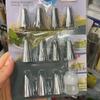 Juego de 26 boquillas para pastelería, boquilla para pasteles, boquilla para pastelería, manga pastelera, boquilla para crema, juego de herramientas para hornear crema, manga pastelera de EVA