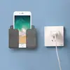 Caja de Carga para Teléfono Móvil de Pared, Soporte, Base Adhesiva para Control Remoto, Estante de Almacenamiento en Pared sin Taladro, Venta al por Mayor