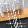 Cadena Americana de Plata de Ley 925, Cadena Ovalada de Lentejuelas, Cadena de Azulejos, Cadena Nariz de Cerdo, Cadena Japonesa, Cadena Suelta, Accesorios DIY