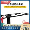 Hierro acero inoxidable pata de barra soporte de pata de mesa placa de roca pata de mesa marco de soporte para mesa isla pata de metal personalización