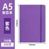 Cuaderno A5 cosido con cinta Amazon Transfronterizo Personalizado PU Oficina Negocios Cuaderno con Banda Elástica y Impresión de Logo