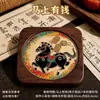 Patrón DIY Dunguang para el Año del Caballo, Kit de Materiales para Posavasos de Pintura Esmaltada, Regalo Hecho a Mano de Cloisonné Patrimonio Cultural Inmaterial