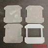 Placa acrílica stand de mahjong areia movediça enfeites material DIY em branco 4 painel traseiro transparente fluxo manual cânhamo consumíveis