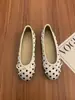 Zapatos Planos Mary Jane de Mujer Chuyuji con Lunares Franceses y Lazo 2026 Primavera Nuevos Mocasines de Ballet de Suela Suave