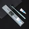 Escova de Dentes Descartável e Pasta de Dente Conjunto de Higiene Pessoal para Hospitalidade, Produtos Odontológicos Exclusivos para Hotéis Estrela e Pousadas Atacado