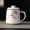Grasa de oveja jade cerámica taza de oficina separación de té taza de burbujas taza taza empresa compañero de negocios regalo regalo logo