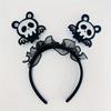 Diadema para Halloween con diseño de calabaza, fantasma, murciélago, divertida, accesorio para el cabello, calavera, decoración personalizada para fiestas navideñas.