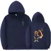 Sudadera Nueva para Hombre 2025 Colaboración Jack Sudaderas Moda Tendencia Sudadera con Capucha Top Juvenil