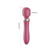 LILO Laile Cupido Femenino Vibrador AV Masturbador Carga Conversión de Frecuencia Vibrador de Doble Cabeza Diversión Sexual