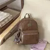 Nueva mochila vintage con estampado transfronterizo de nicho para estudiantes universitarios, adecuada para el uso diario y los viajes, bolso escolar multifuncional para mujer