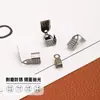 Corda de Couro Corda Encerada Clipe Pulseira DIY Acessórios de Ferragens para Joias Pequenas Fivela de Língua Multicolorida Fivela de Cabeça de Cobra
