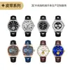 Reloj Mecánico Totalmente Automático para Hombre de Negocios con Fondo Hueco Personalizado por el Fabricante Elegante Reloj Impermeable Transfronterizo para Dama