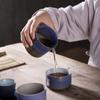 Juego de Té de Viaje traje Una Tetera Cuatro Tazas Portátil Taza de Té Kung Fu Exterior Simple Estilo Japonés Tetera Vintage Hogar