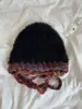 Moda Coreana Sombrero de Felpa de Moda para Mujer, Gorro de Punto para Proteger las Orejas en Otoño e Invierno, Sombrero Versátil Cálido y Dulce para Exteriores, A Prueba de Frío