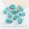 Cuentas Cerámicas de Animales Pequeños Coloridas y Divertidas Transfronterizas para Joyería DIY Accesorios de Tortuga Accesorios de Cuentas Material para Pulseras