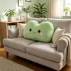 Linda Almohada de Manzana Verde Cojín para Asiento de Oficina Soporte Lumbar para Estar Sentado Mucho Tiempo Cojín de Sofá Soporte Lumbar para Coche Respaldo