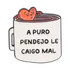 Broche Español de Dibujos Animados Creativo y Único, Lindo Accesorios Metálicos de Alpaca y Gato Insignia al por Mayor para el Mercado Transfronterizo Europeo y Americano