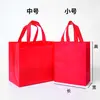 Bolsa para llevar, tela no tejida, especializada para uso en catering comercial, bolsa de mano impermeable hecha a medida para barbacoa y cangrejos de río
