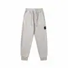 Cross-border STONE ISDREY Camisola Casual de Algodão Puro com Emblema Stone Island Calças Esportivas Casuais da Moda Masculinas