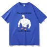 Caliente Te Dan el Bonk Humor Camisetas para Hombre Ganso de Dibujos Animados Camiseta Sh