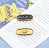 Moda coreana pintura Miaojia Min gota aceite aleación metal DIY tocado pinza para el pelo funda de teléfono móvil accesorios materiales