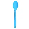 Venta al por mayor del fabricante cuchara pequeña de silicona cuchara densa cuchara para ensalada utensilio de cocina de silicona Amazon transfronterizo