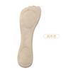 Plantillas de Gel de Cinco Dedos y Siete Puntos para Tacones Altos, Antideslizantes, Engrosadas, de Soporte, Transparentes, Almohadillas de Soporte para el Arco del Pie para Mujer, Plantilla de Venta Directa