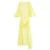Comércio Exterior Atacado Outono Novo Estilo Europeu e Americano Costas Nu Decorativo Vestido Sexy 4661209