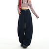 Jeans Scimitar Estilo Americano Chica Picante para Mujer 2026 Nuevo Otoño Sueltos Adelgazantes Streetwear Casual Caídos Pierna Ancha