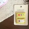 Clip para el pelo de niños, pasador, pinza lateral, pinza para flequillo, cuadrado geométrico de cuadros, estilo nuevo