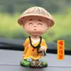 Painel Criativo Decorações de Carro Mongezinho Fofo Novatozinho Bobblehead Decorações de Interior de Carro Itens de Decoração de Carro para Homens