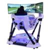 Simulador de Carreras de Seis Ejes para Tres Pantallas Transfronterizo, Consola de Juegos Vr de Gran Venta para Centros de Arcade, Equipo Vr de Detección de Movimiento de Conducción a Gran Escala