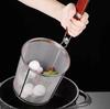 Acero inoxidable 304 colador caliente picante malla de filtro fideos colador grande cocinar fideos colador sopa en polvo cesta caliente para verduras colador de polvo