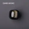 Contas de obsidiana prateada e dourada natural em estilo antigo com furos passantes, contas individuais para joias artesanais DIY, acessórios de mão, brincos e acessórios