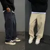 Calça Casual Reta Versátil para Esportes ao Ar Livre, Moda Tendência Unissex, Alta Qualidade, Confortável, Design Simples