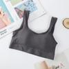 Top de tubo grande con espalda en U Ropa interior para mujer Sujetador sin costuras Ropa interior Envoltura de pecho de una pieza Deportivo Sin aros Chaleco Ropa exterior para mujer