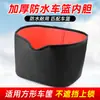 Cesta de carro de plástico para bicicleta elétrica anti-furto forro de camada dupla PU à prova d'água à prova de choque forro de cesta de carro dobrável
