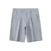 Bermuda Casual Masculina Transfronteiriça com Efeito Drapeado, Bermuda Fina de Alfaiataria para Verão, Calça Social Masculina Casual Solta de Corte Reto