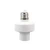 Portalámparas con Interruptor Radar para Microondas Base de Rosca E27 Interruptor Inteligente con Sensor de Movimiento Corporal Base de Lámpara LED para Pasillo