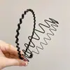 Diadema Unisex de Onda Grande para Mujeres, Diadema Invisible para Lavarse la Cara, Pinza para el Cabello Esencial para Períodos de Transición de Cabello Corto, Accesorio para el Cabello Diadema para Hombres