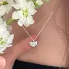 Collar de Plata de Ley 925 Río Estrellado Brillante Gota de Agua para Mujer, Cadena de Suéter Ins, Cadena Clavicular de Lujo Ligero de Gama Alta, Regalo de Cumpleaños