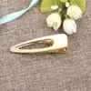 Corona de oro galvanizado que conserva el color, orejas de conejo, pajarita, corazón de hierro, horquilla doble, corazón de melocotón, accesorios de joyería DIY, tocado