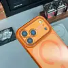 Succión Magnética N52 Adecuado para iPhone 17 Pro Max Botón Metálico Funda para Teléfono Apple 16 Borde Antideslizante Anticaídas Transfronterizo