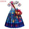 2022 saia infantil mágica Full House Isbela cosplay saia de comércio exterior Amazon mirabei menina vestido de princesa