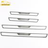 Adecuado para barra de umbral Atez barra brillante Atez pedal de bienvenida de acero inoxidable antiarañazos frotamiento pegatina decorativa accesorios