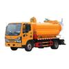 Camión de Limpieza y Succión Pequeño Marca Dongfeng Blue Dolica Personalizado con Tanque de Agua Colgando en el Lado Tanque de Agua Limpia de 1.7 Metros Cuadrados Aguas Residuales de 3.8 Metros Cuadrados