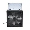 Chasis de Caja con 3 Bahías para Unidades Ópticas y 5 Ranuras de 3.5 pulgadas a Prueba de Golpes Caja Externa para Escritorio Nas Soporta Adaptadores de Conversión de 2.5 pulgadas