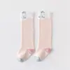 24 Calcetines Largos para Bebé de Primavera Otoño Nueva Clase A Estilo Coreano Calcetines para Bebé Hasta la Rodilla Niños Niñas Calcetines para Recién Nacido