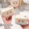 Jabonera de Doble Capa con Drenaje para Hogar, Baño, Portátil, Dormitorio Estudiantil, Caja de Almacenamiento de Jabón con Tapa